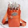 PVC Hairdressing Tool Belt Portable Protective Multi-functional Scissor Pouch For Hairdressers 4
