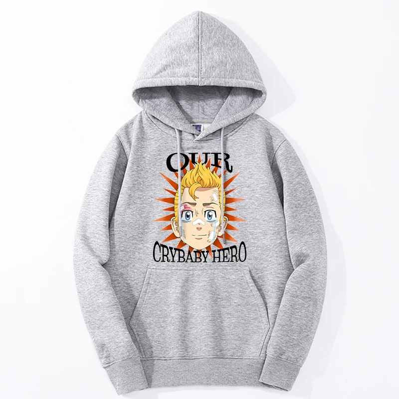 

Tokyo Revengers Hoodies Men Women Mikey Anime Graphic Sweatshirts Streetwear Men New Casual Crewneck Tracksuit Sudaderas