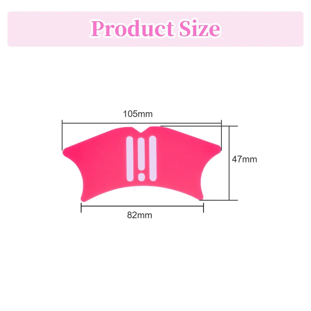 Silicone Nose Shadow Tool Nose Contour Stencil Multifunctional Eyeliner Assist Eyelash Extension Pads Beauty Helper Makeup Tools