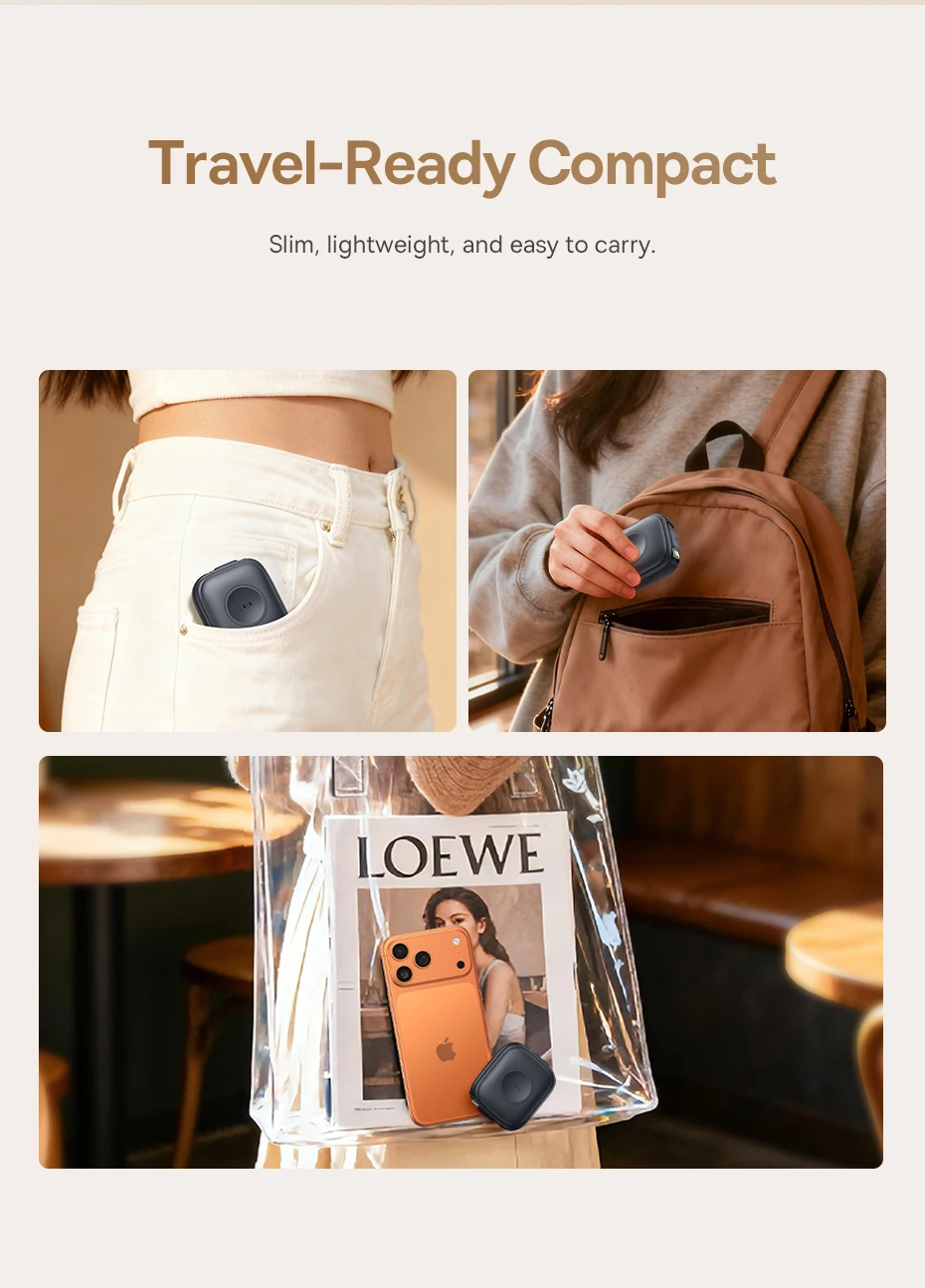 Baseus 100W Retractable USB-C Cable with Apple Watch Charger