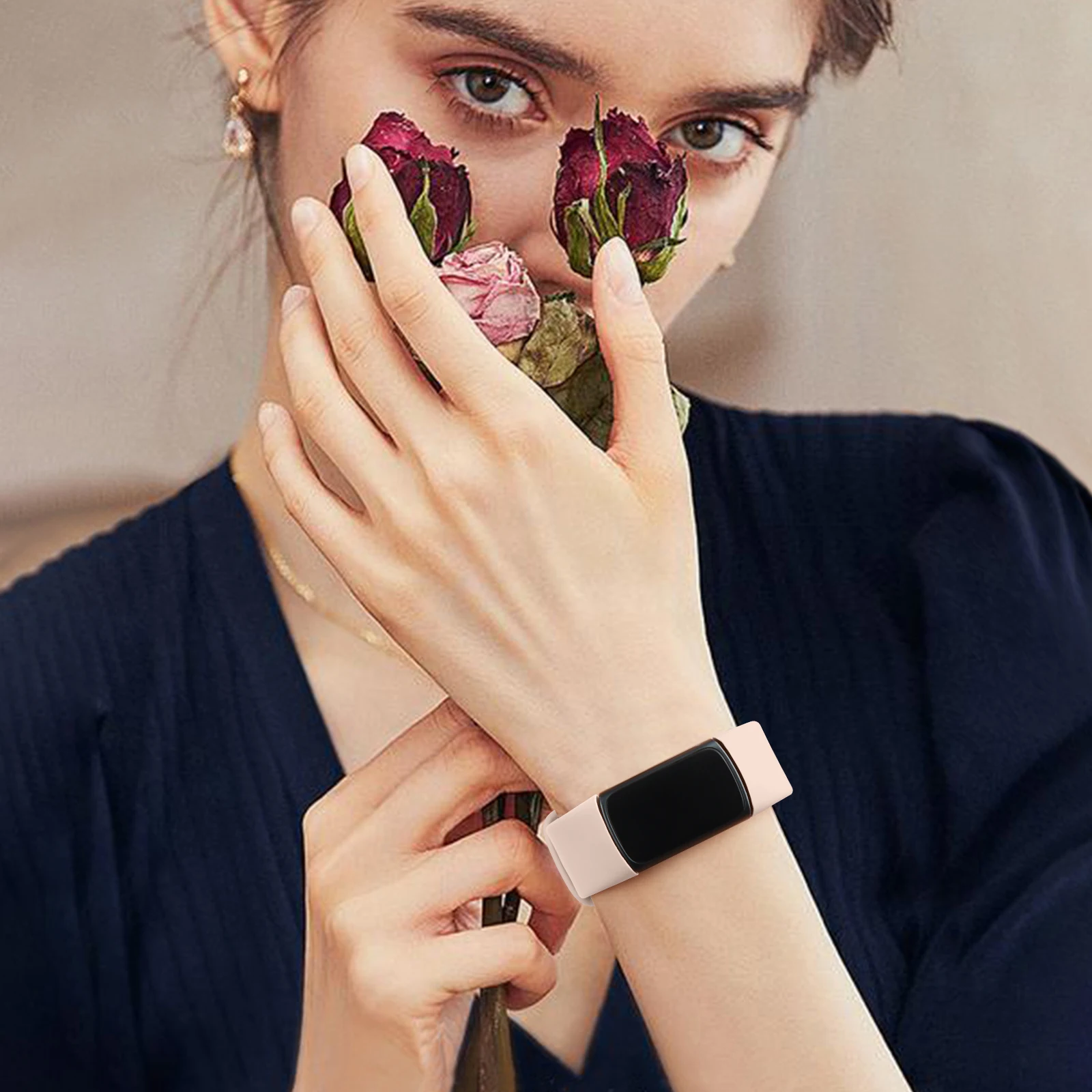 Soft TPU Sport Wristband - Breathable Smartwatch Bracelet Accessory