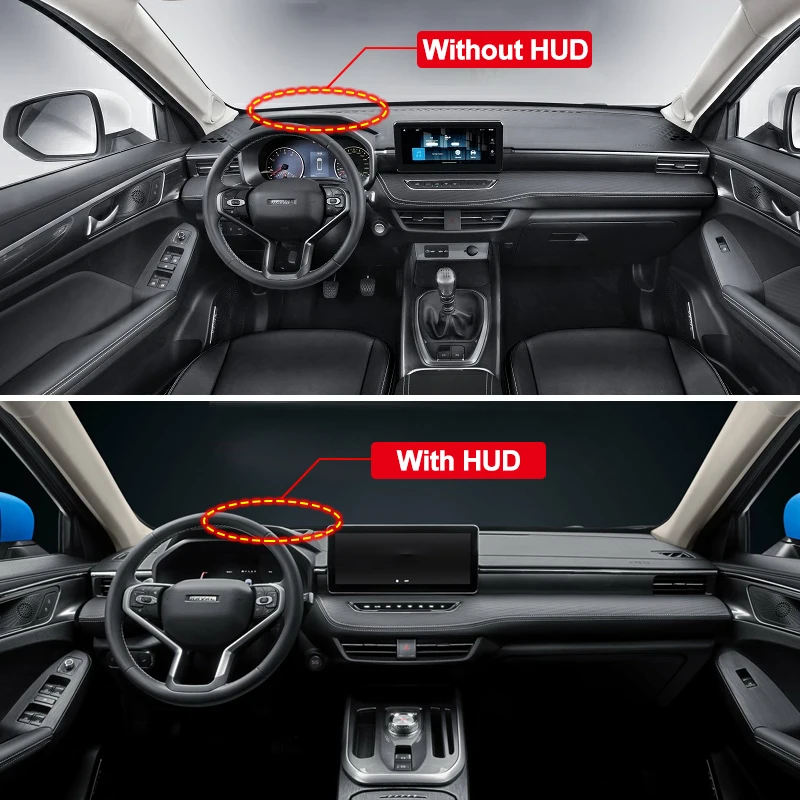 ل Haval Jolion 2021 2022 2023 2024 غطاء لوحة سيارة...