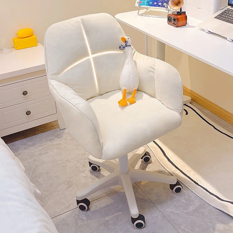 Home Office Chair Bedroom Dormitory Computer Mesas Comfortable Lounge Living Room Back Desk