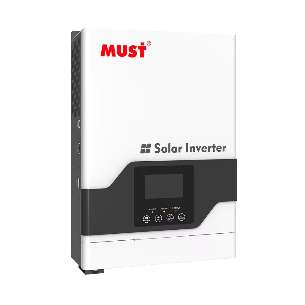 MUST PV1800 VPM 24VDC 3.2KW 내장형 MPPT 40A/60A 태양..