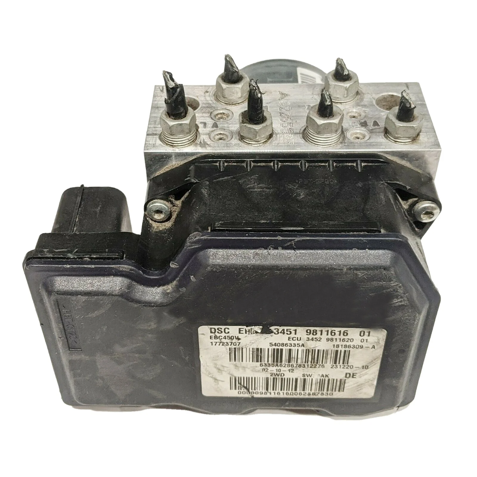 34519811616 잠금 방지 ABS 브레이크 펌프 어셈블리, 미니 쿠퍼용, 1.6L 2007-2015, 오리지널 신제품