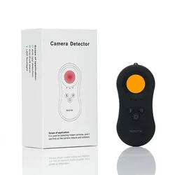 Mini Hidden Camera Detector Security Protection Spy Gadgets Ghost Finder With Flashlight Alarm for Adults Portable USB Charging