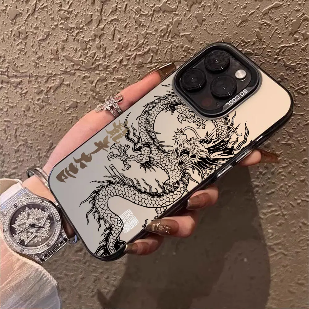Elegant Fashion Dragon Shockproof Phone Case Cover