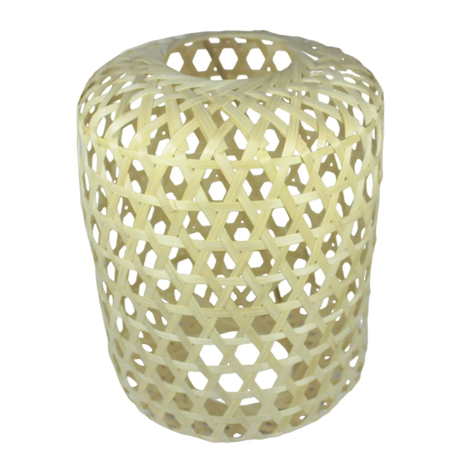 Rattan Lampshade Handmade Bamboo Lampshade for Dining Table Home Restaurant