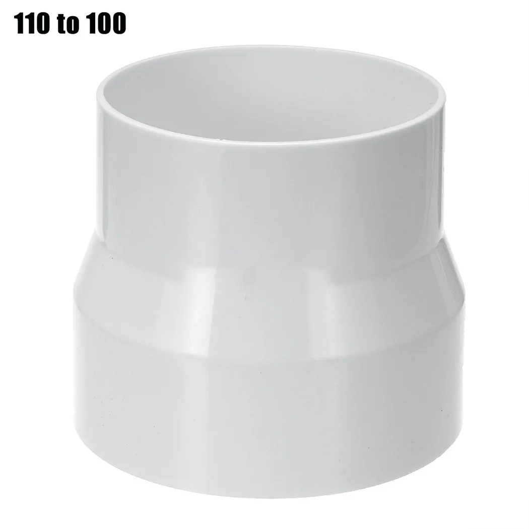 

Exhaust Fans Adapter 150 To 100mm Fittings 200 To 150mm ABS Non-toxic Parts Pipe Plastic Reducer Spare Tool White