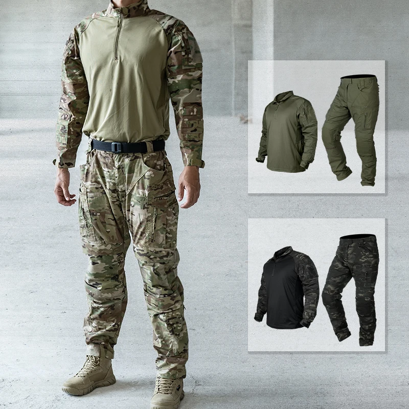 IDOGEAR Tactical BDU Clothes Uniform UFS Pants Slight Elasticity Shirt Breathable Sport Clothing 3006 tactical suit,tactical shirt,combat uniform