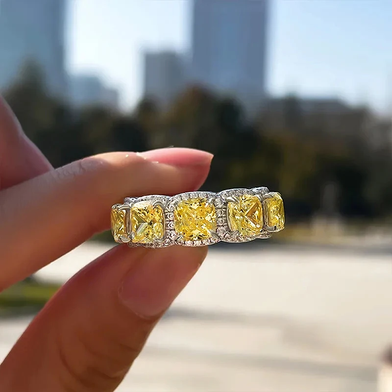 Cubic Zircon Rings Women Finger Accessories Wedding Party Female Jewelry finger ring wedding rings wedding ring jewelry accessories