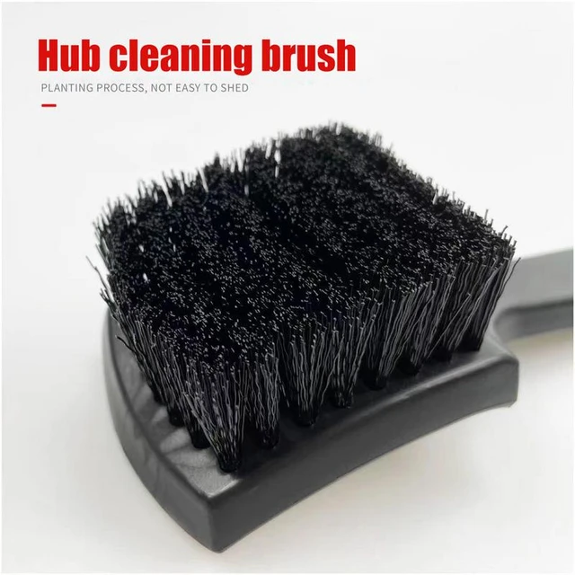 Tire Rim Cleaning Brush Car Wash Equipment For Tire Cleaning Wheel & Tire  Brush Soft Bristle Car Wash Brush Detailing Brush - AliExpress