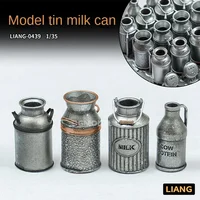 LIANG Scene Accessories 0439 Tin Milk Tank Multi-style 3D Printing Transformation 1/35 1