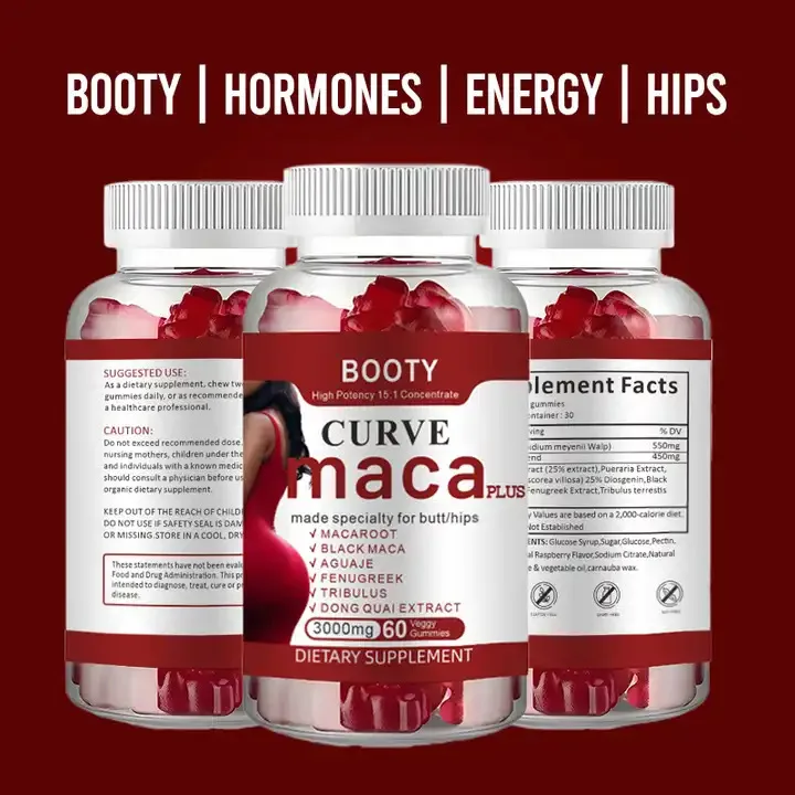 BBL gummies Buttocks Lift Maintain Body Shape 1 bottle