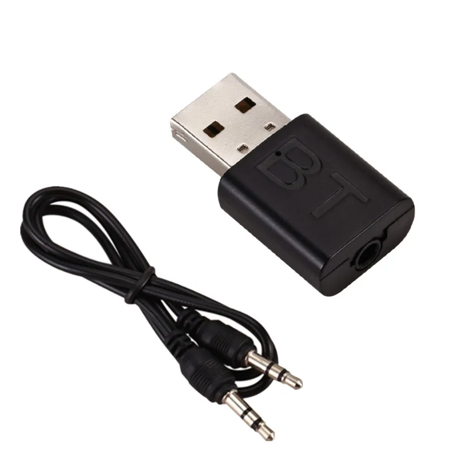 YIGETOHDE 2 In 1 Bluetooth 5.0 Audio Receiver Transmitter Wireless Adapter Mini 3.5Mm AUX Stereo Transmitter for PC Car Speaker