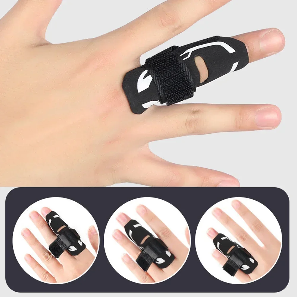 1PCS Finger Sleeve Support Protector Fingers Splint Brace Use for Pain Relief and Preventing Sports Injuries Basketball