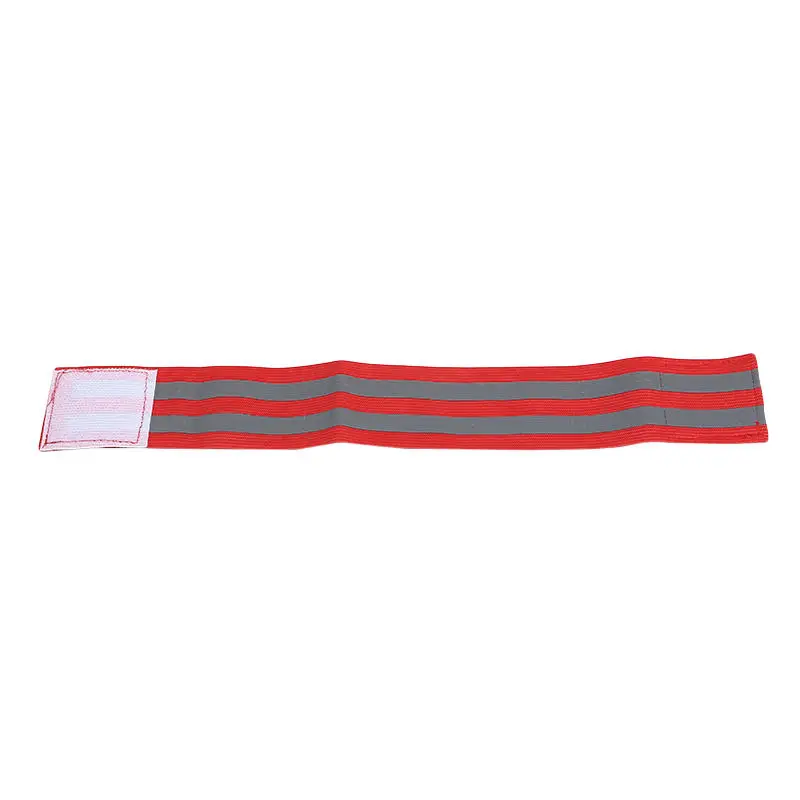 1-2PCS 야간 걷기, 사이클링, 러닝, 손목, 팔, 발목, 다리 안전 반사 테이프용 고시인성 반사 스트랩 밴드