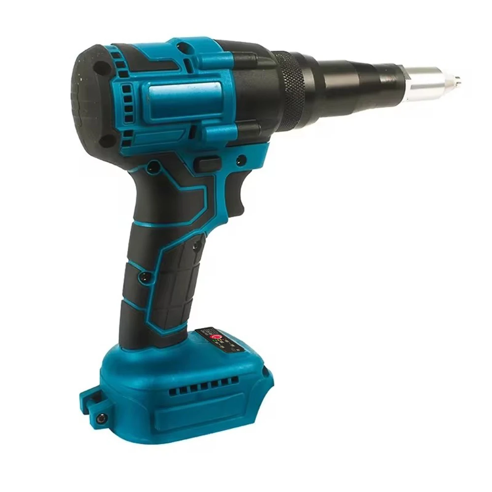 Lithium Automatic Rivet Gun Chargeable Industrial Grade Electric Nail Pulling Gun Tools Pull Core Pressure Rivet Heads