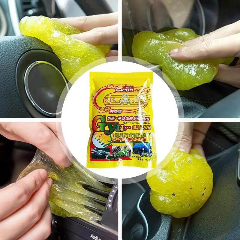 Cleaning Gel for Car, Car Cleaning Kit Automotive Dust Car Crevice