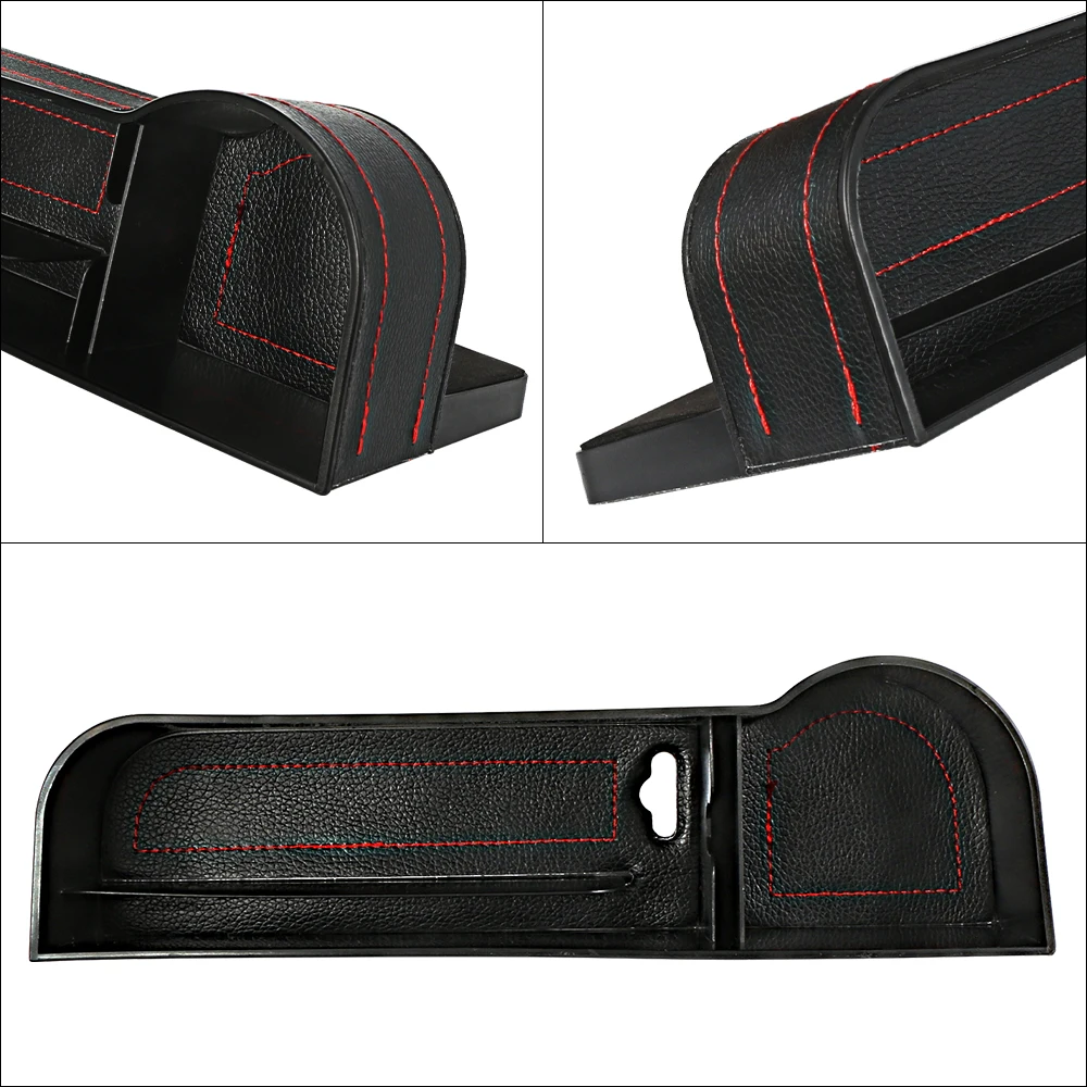 Car Leather Seat Gap Organizer Crevice Storage Box Card Case Holder Accessories For JAC J7 J3 S2 J2 JS2 T8 JS4 J5 Refine S3 S7 car storage gadget