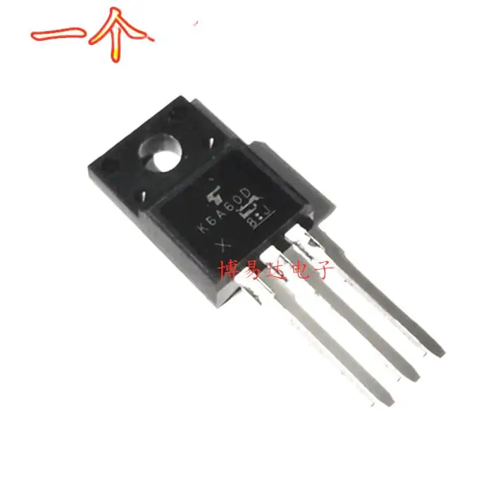 

20PCS/LOT K6A60D TK6A60D 6A/600V N TO220F New Original Stock