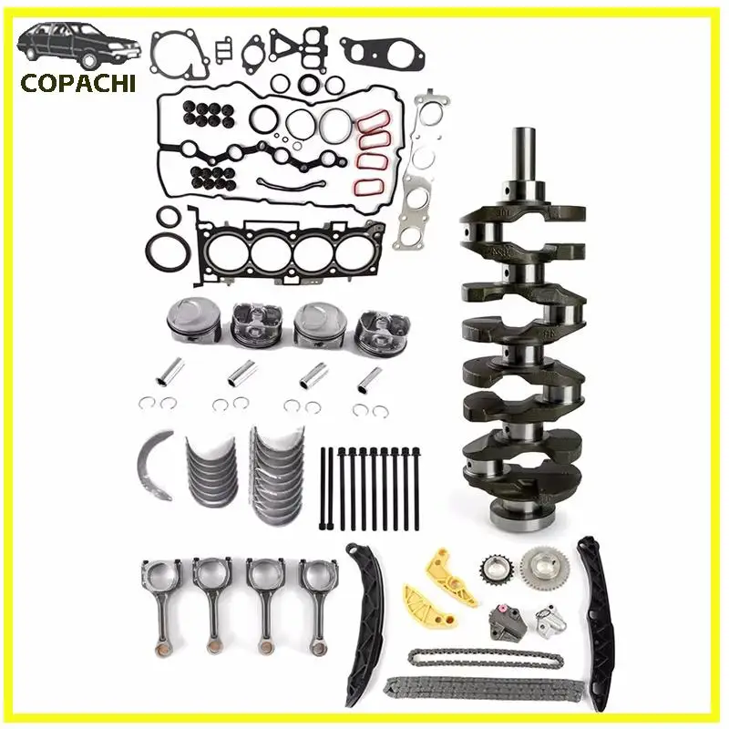 Kit Completo De Reconstrucción De Motor 2.4L Para Hyundai Y Kia - Incluye Cigüeñal, Pistones, Bielas Y Más