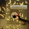 Shadow Atmosphere Lamp Touch Control Projector Night Light Rechargeable Cute Small Table Lamp Gift for Boys Girls 3