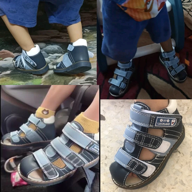 Baby Shoes Kids Shoes Children Sandals Kids Sandals Ortoluckland Children's Sandals Baby Orthopedic Footwear For Kids Toddler Boy Summer Tiptoe Microfiber Leather Shoes