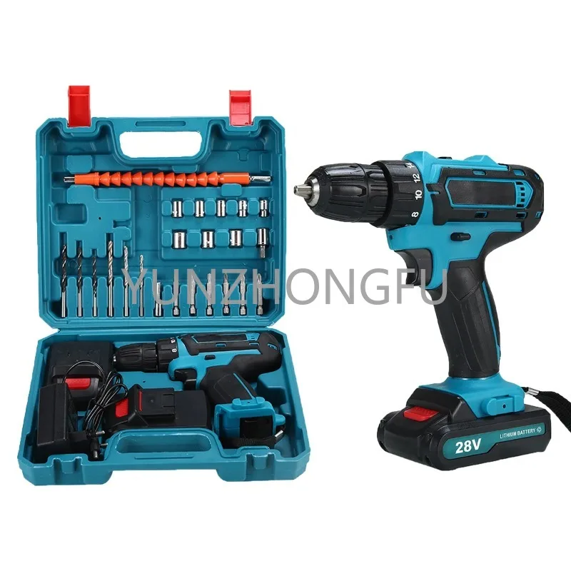 

New Wholesale Screw Driver Machine Hand Electric Power Drill Machine Tools Cordless Lithium Power Impact Drills Cordless Drillc