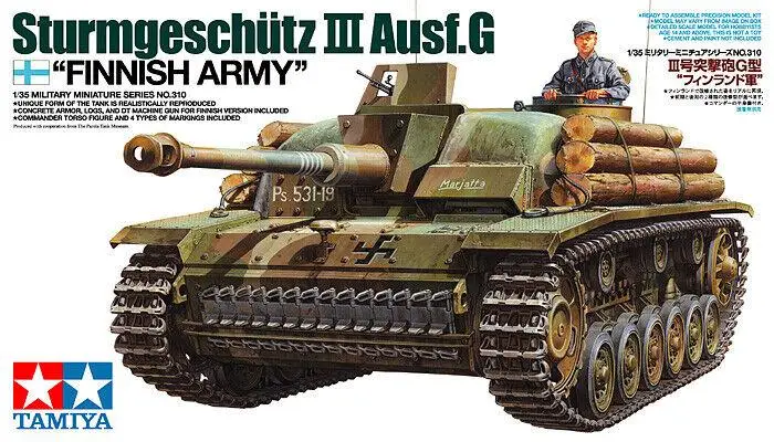 Tamiya 35310 1/35 Modello Assault Gun Kit Finish Army Stug Iii Ausf.G Sd.Kfz142/1