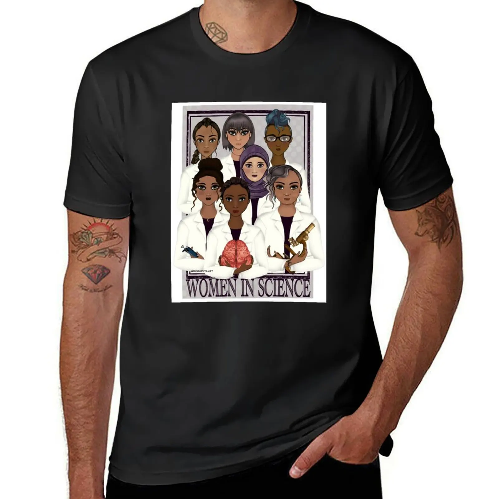 

Women in Science T-Shirt customs design your own new edition anime blanks mens graphic t-shirts funny