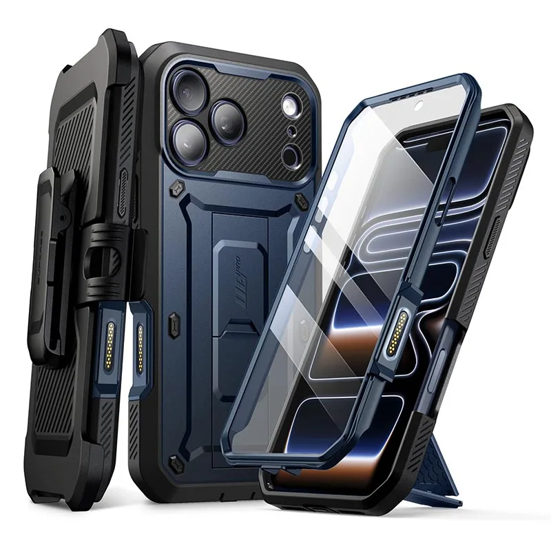 SUPCASE UB Pro Full-Body Heavy Duty Rugged Phone Case with Built-in Screen Protector