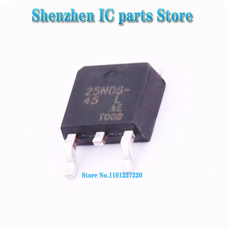 

1PCS/lot SUD25N06-45L-E3 SUD25N06-45L SUD25N06 25N06 TO252 MOSFET In Stock