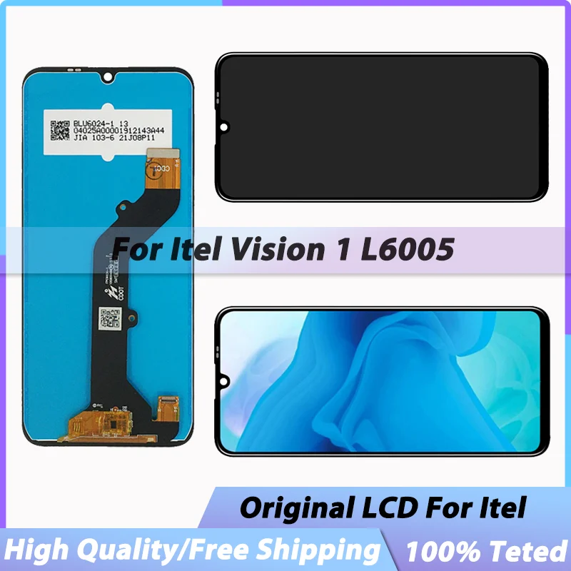 New Original LCD For Itel Vision 1 L6005 LCD Display Touch Screen