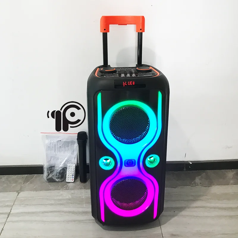 

L8807-2 Product BT Speaker dual 8 inch Horn New Trending Big Subwoofer party Speaker With Remote Control IFeiGift