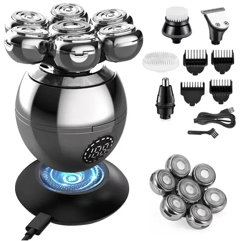 Men Electric Shaver Hair Trimmer Rechargeable