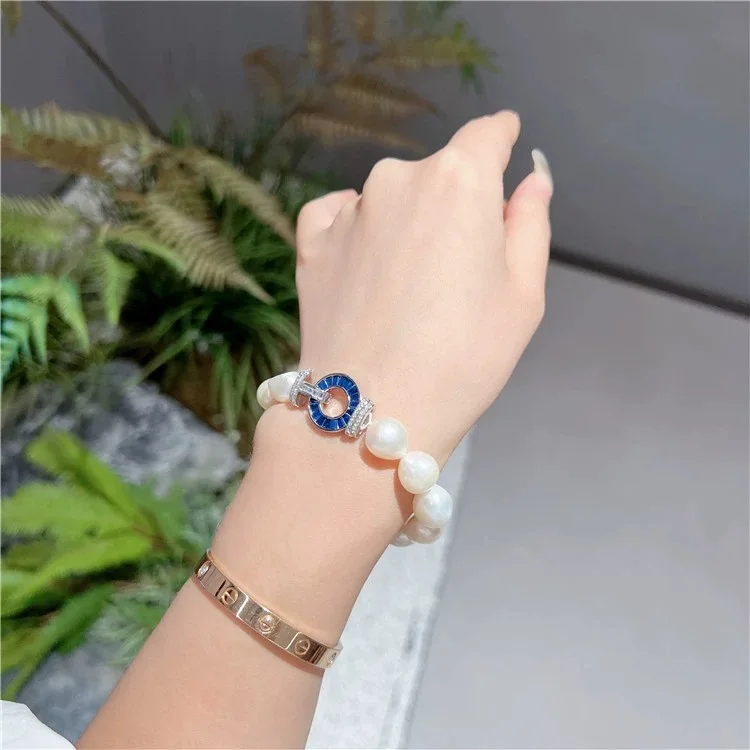 Natural Baroque Shaped Pearl Bracelet