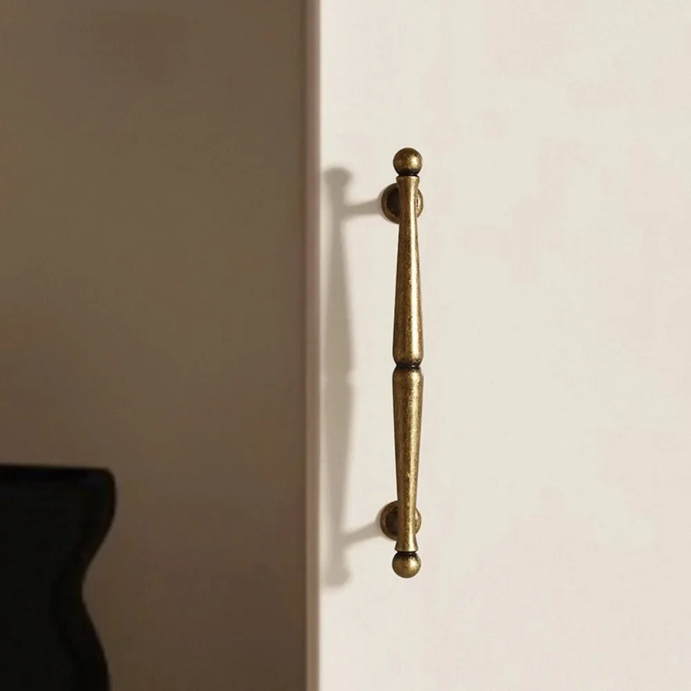 Furniture Handles Nordic Vintage Furniture Handles Zinc Alloy Bronze Knobs and Handles for Drawers Wardrobe Cabinet Bookcase Dresser Cabinet Pulls furniture handles