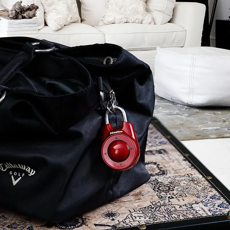 Master Lock 1500ID Portable Padlock Arrow Combination Directional Password Padlock Gym School Health Security Locker Door Lock 2