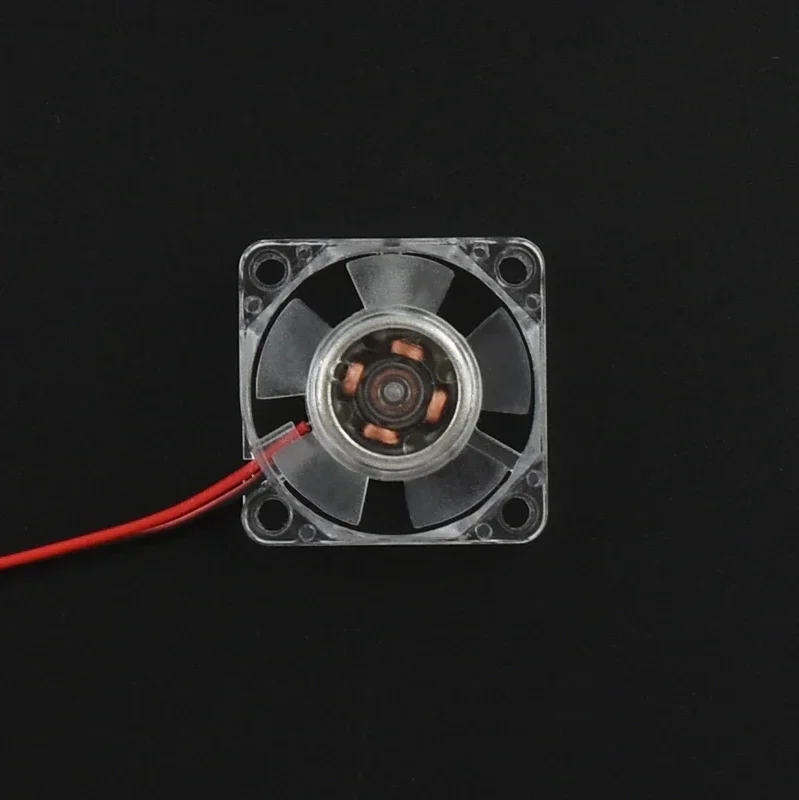 3D 프린터 압출 헤드 냉각 선풍기, 2510 3010 4010 투명 LED 블루 라이트 선풍기, 12 V, 24V