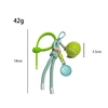 Decorative Colorful Smiling Tennis Car Keychain Creative Backpack Pendant Female Gift Nylon Rope Backpack Decoration 6