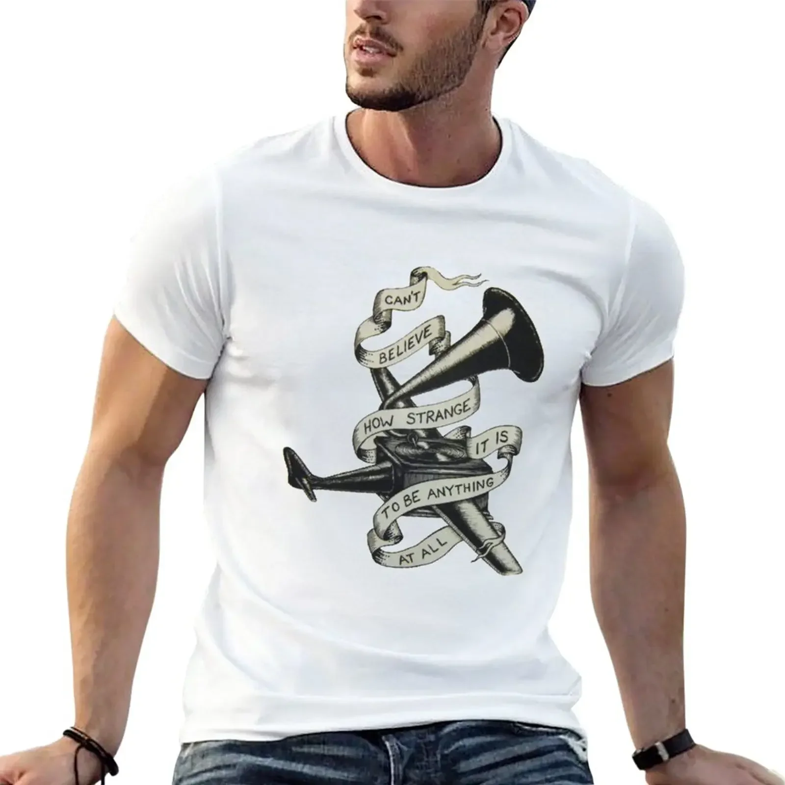

Neutral Milk Hotel T-Shirt plus size tops aesthetic clothes plain t shirts men