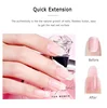 Popular Nail Art Crystal Extension Gel Nail Extension Tool Set Light Therapy Glue Mini Nail Light Nail Trimming Tools Wholesale 3