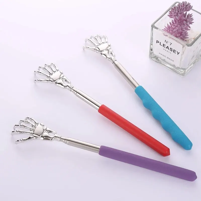 Telescopic Stainless Steel Handheld Massager Scratcher