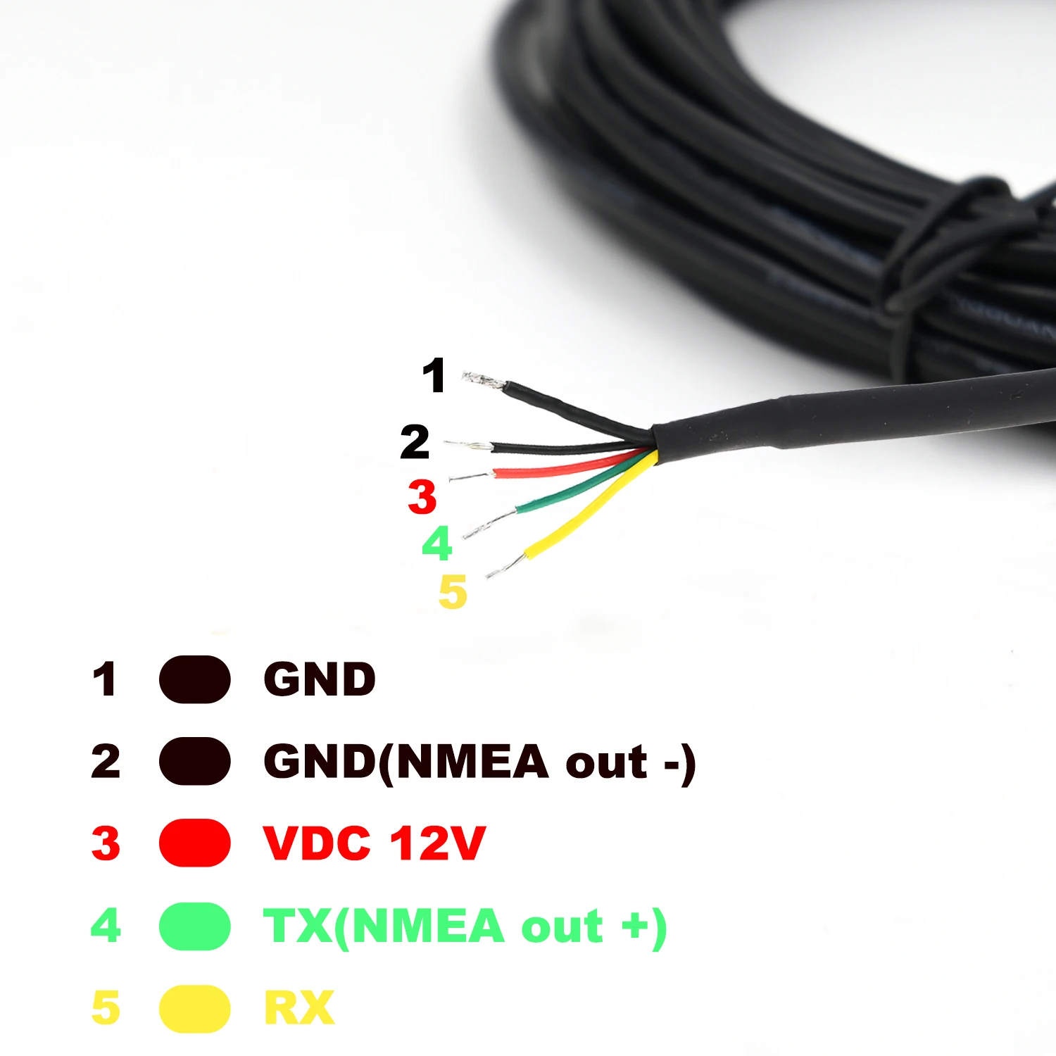 Receiver Antenna 12V Marine GPS Compatible with Garmin GPSMAP NMEA0183 GPS Antenna Receiver For Raymarine Lowrance NMEA 0183 4800 baud