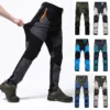 4 Season Casual Hiking Pants Fashion Men Keep Warm Fishing Pants Outdoors Sports Tactical Waterproof Mountain Trekking Pants 1