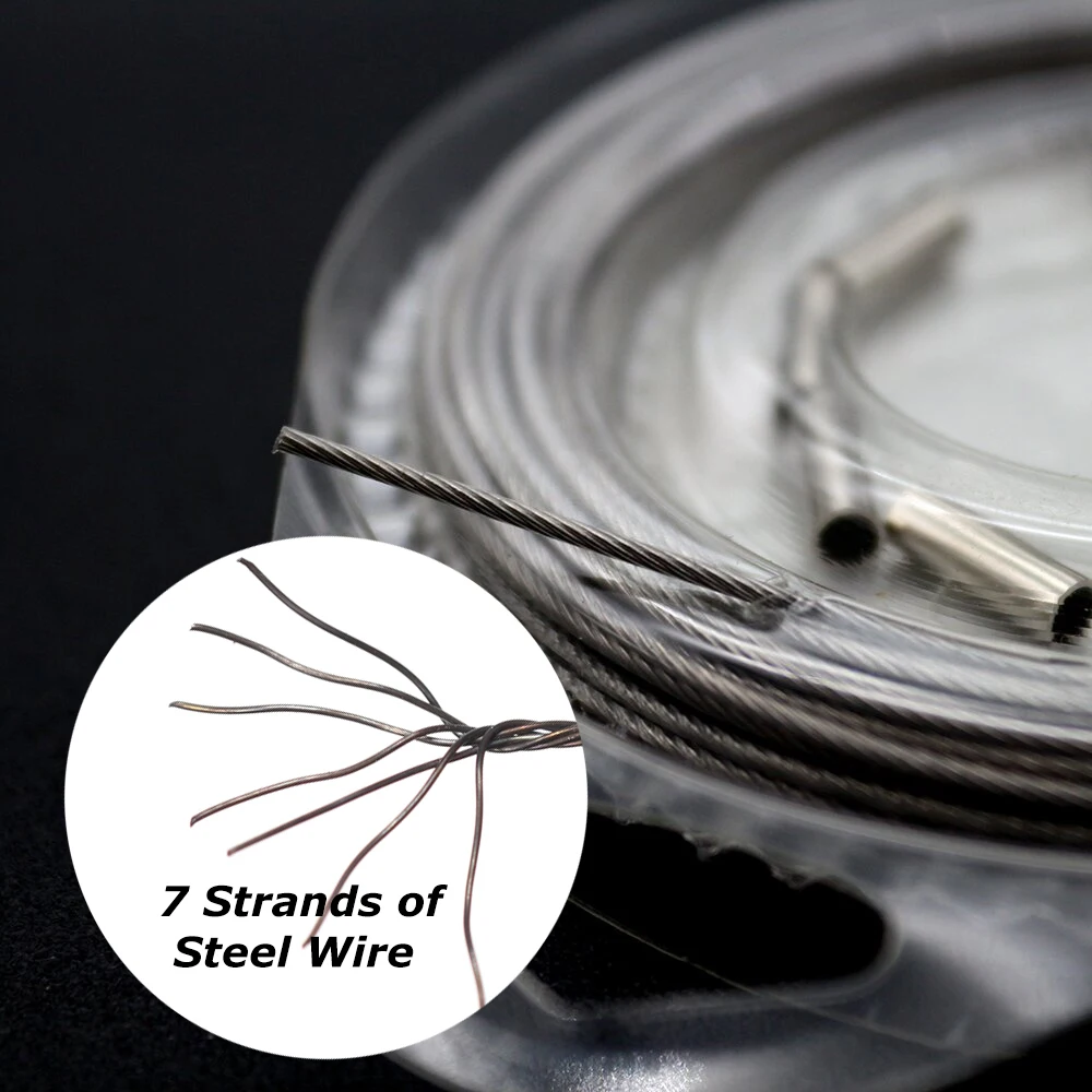 Boat Wirestainless Steel Fishing Leader Line 7 Strands - Sink Wire For All  Fishing Environments