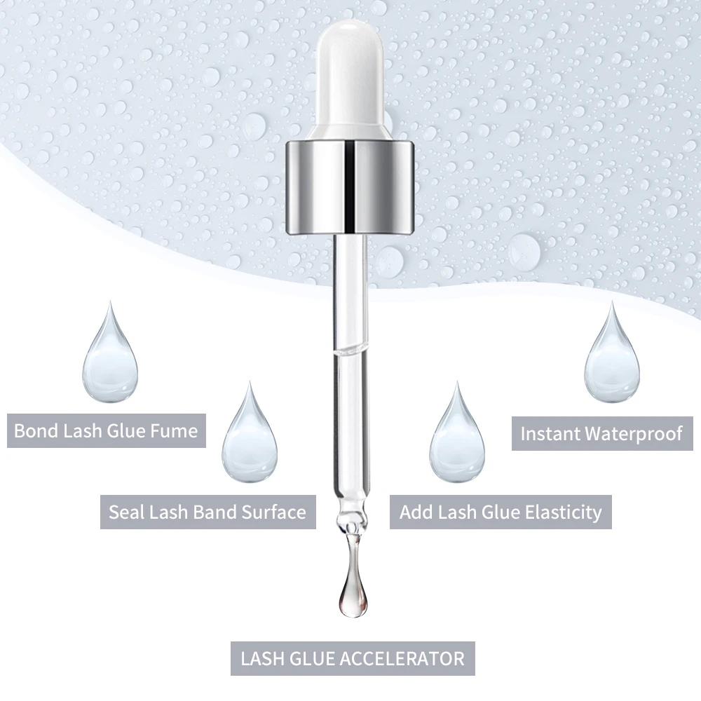 15ml Lash Super Bonder for Lash Extensions Korean Makeup Quick Drying Long Last Grafting Eyelash Glue Eyelash Super Bonder eyelash glue
