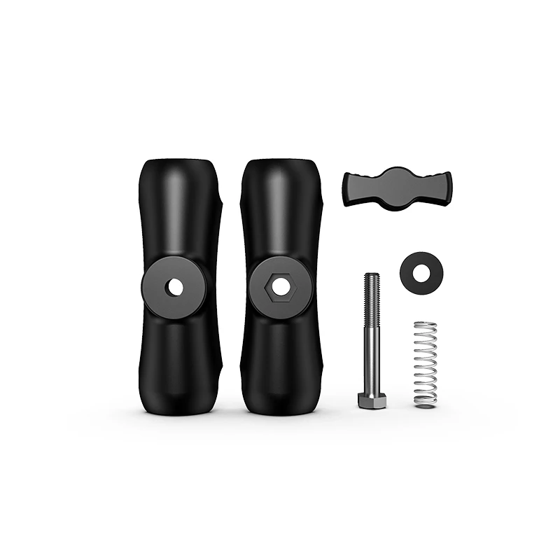 1 polegada ballhead dupla tomada braço 6cm