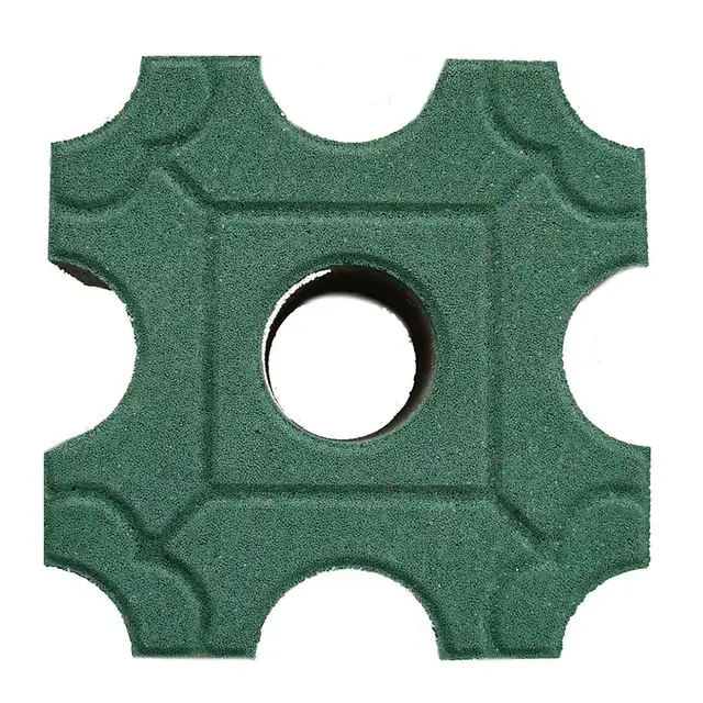 Műanyag Kerti Út Penész Járda Diy Path Maker Mind Povad Cement Kilenc Lyukú Gyep Ültetése Tégla Dekoráció - Image 2